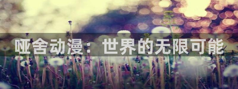 囧次元.：哑舍动漫：世界的无限可能